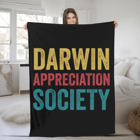 Chemistry Science Biology Darwin Appreciation Fleece Blankets