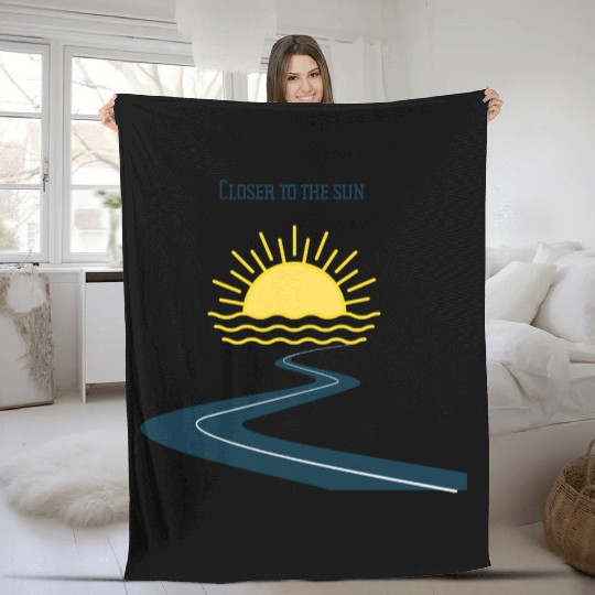 Closer toThe Sun Fleece Blankets