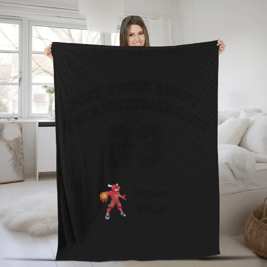 chicago bulls Fleece Blankets