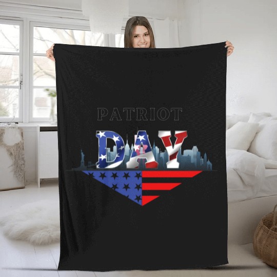 Patriot Day 9.11 Fleece Blankets