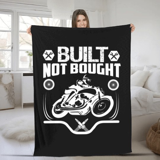 Built Not Bought Fleece Blankets