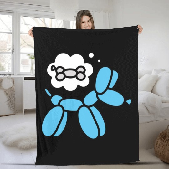 Balloon animal balloon twister balloon dog bone Fleece Blankets