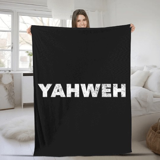 Yahweh Hebrew Jew Israelite 12 Tribes Of Judah Isr Fleece Blankets