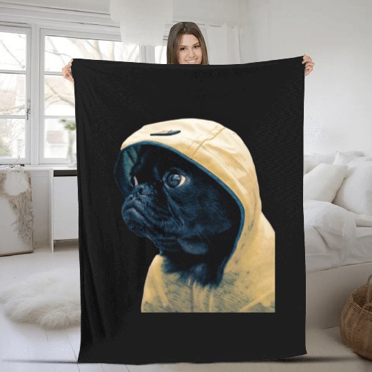 Great design for dog lovers dogs Fleece Blankets for men