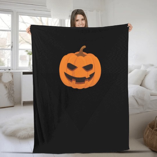 Pumpkin HALLOWEEN Fleece Blankets