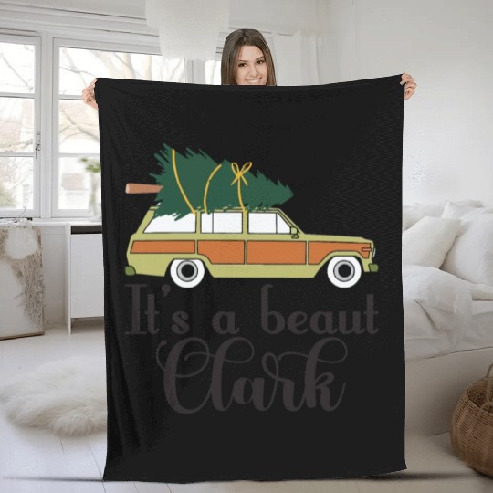 It's A Beaut Clark Griswold Family Christmas Fleece Blankets