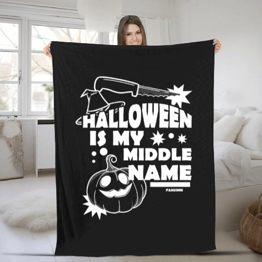 Cool Hallowe costume Fleece Blankets