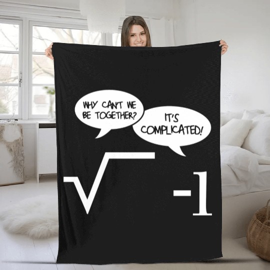 Math Design Fleece Blankets
