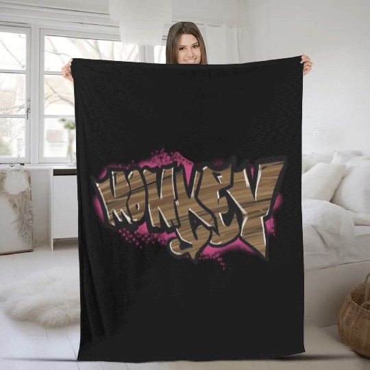 Monkey Fleece Blankets