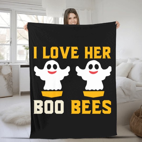 I love her Boo Bees Fleece Blankets