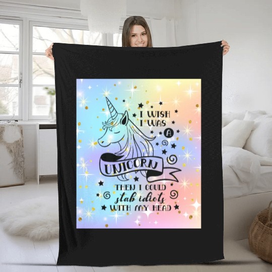 Unicorn Fleece Blankets