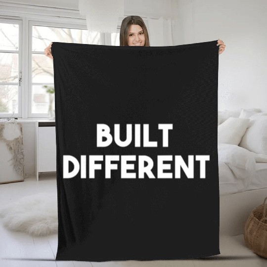 Built Different Fleece Blankets