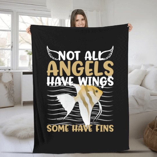 Aquarium Collection Fishkeeping Fishtank Souvenirs Fleece Blankets