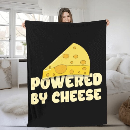 Gouda Cheese Slices charcuterie cheese board Fleece Blankets