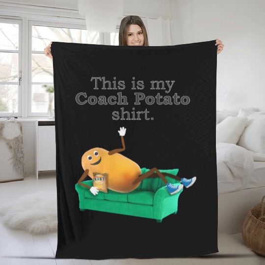 Couch Potato Fleece Blankets