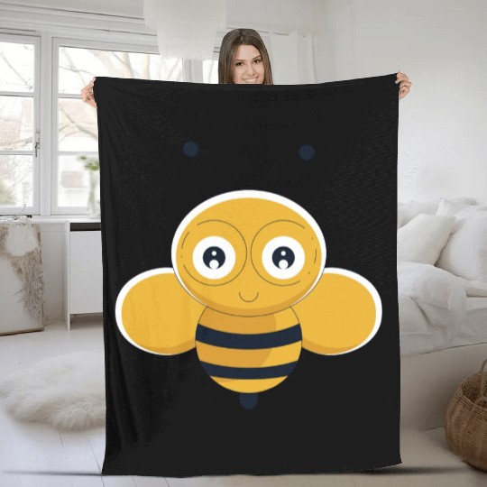 Bee Fleece Blankets