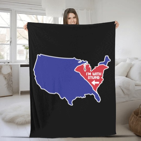 South Carolina for patriotic South Carolinians Fleece Blankets