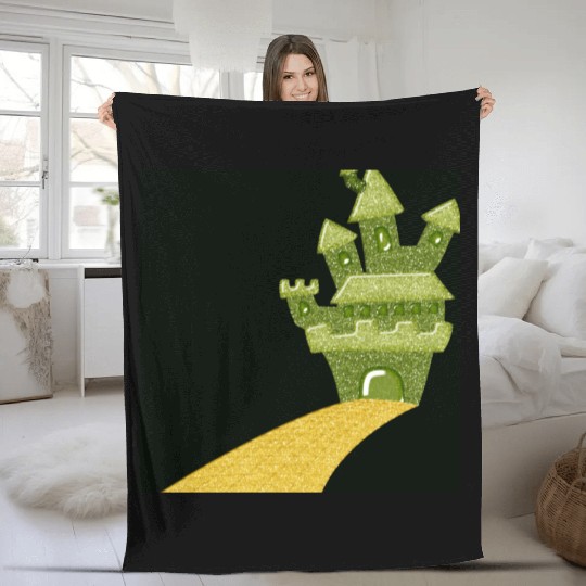 Back to home spider bite. New design. Fleece Blankets