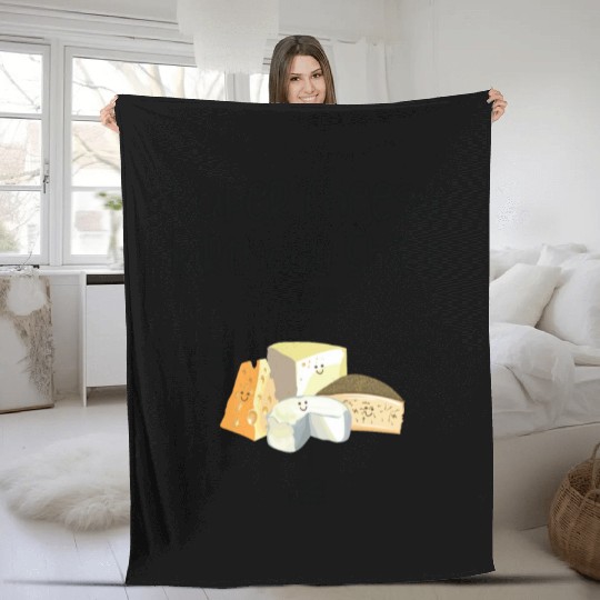 Super Cheesy Birthday Party Natal Day Cheese Fleece Blankets