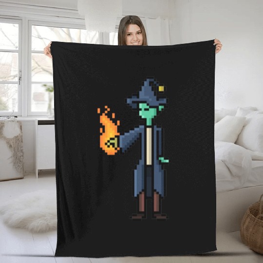 moner glin funny dragon Fleece Blankets