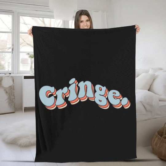 Cringe Fleece Blankets