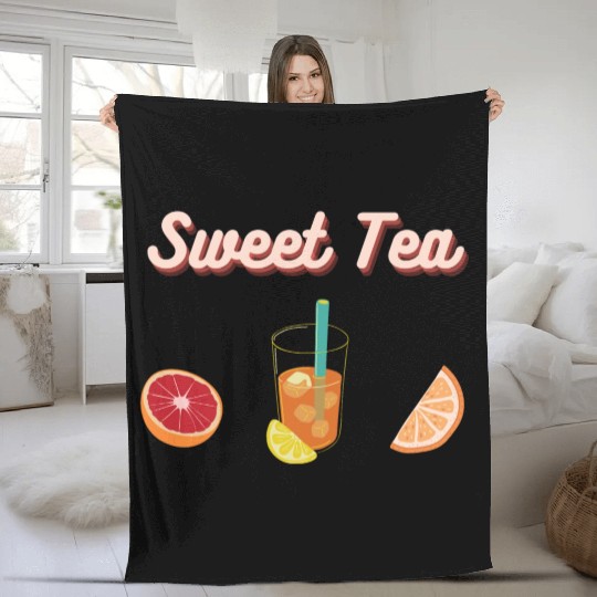Sweet Tea Fleece Blankets