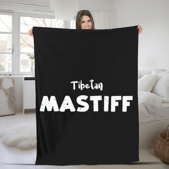 Tibetan Mastiff - Dogs Fleece Blankets