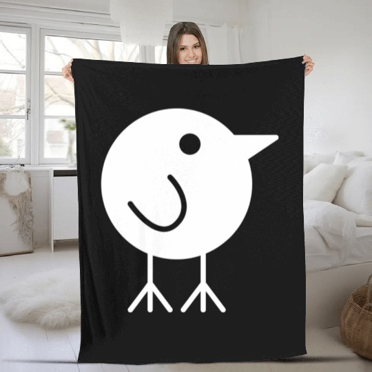 Nature Lover Birdwatching Birding Funny Bird Fleece Blankets