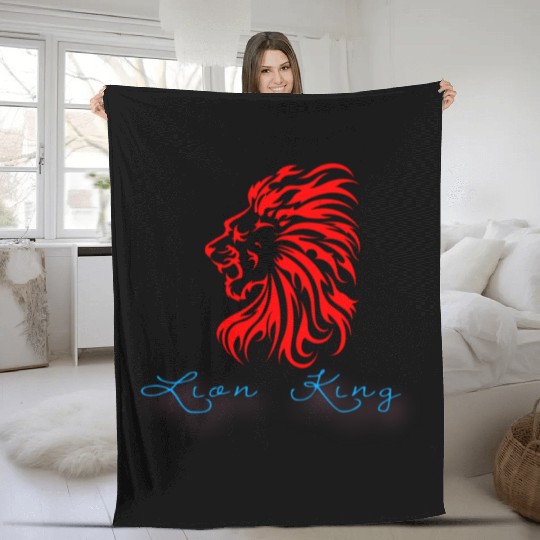 The Lion King design Fleece Blankets