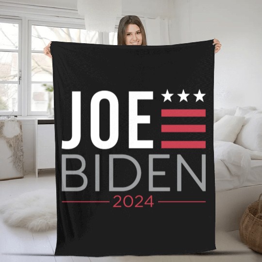 Joe Biden 2024 Fleece Blankets