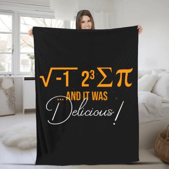 Hilarious Pies Calculations Computation Math Fleece Blankets