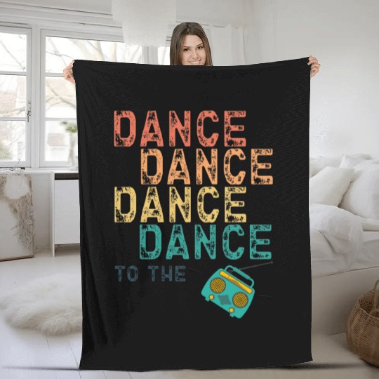 Dance To The Radio Fleece Blankets