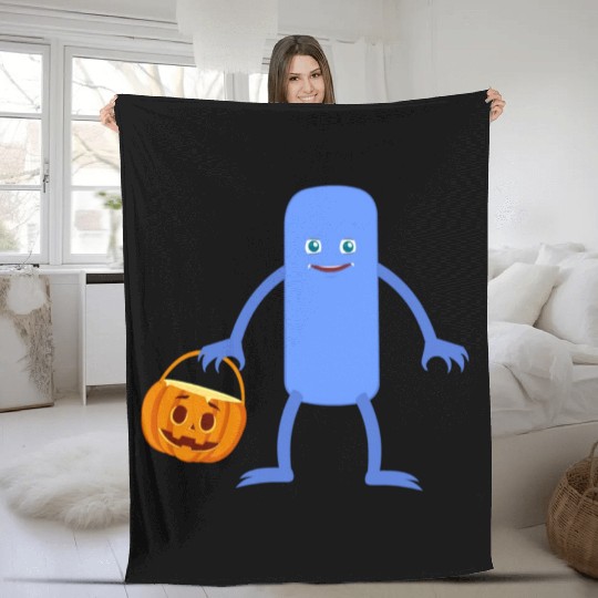 Trick or Treat  - Cute Ghost Fleece Blankets