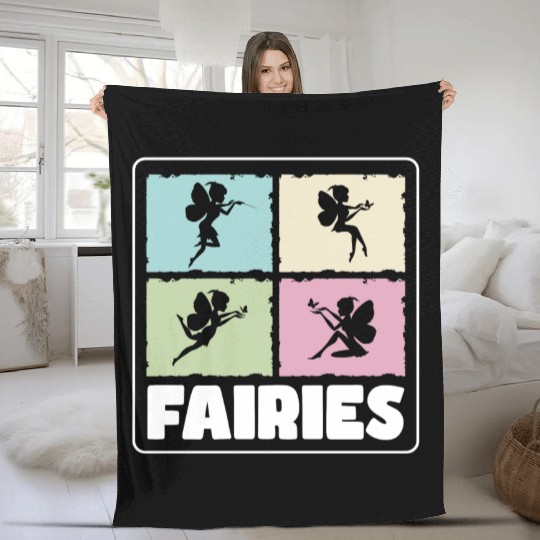 Elf Children Princess Fleece Blankets