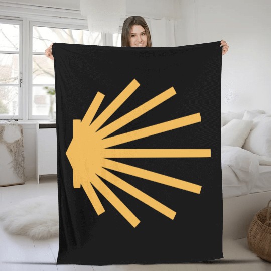 Way of St James Fleece Blankets