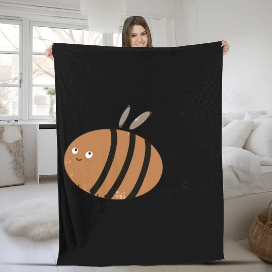 Bumblebee Fleece Blankets