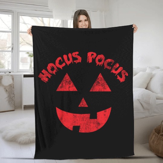Vintage Hocus Pocus Halloween Costume 2022 Fleece Blankets
