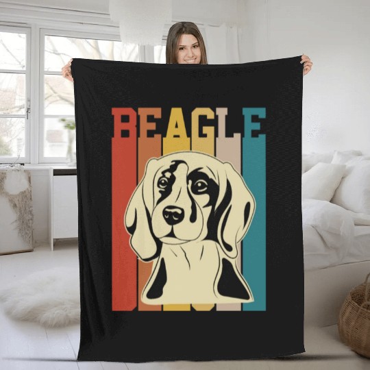 Dog Lovers Beagle Lovers Pet Fleece Blankets