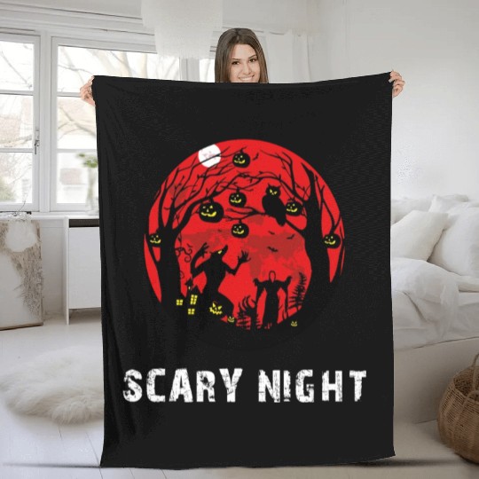 Witch way to the wine Fleece Blankets