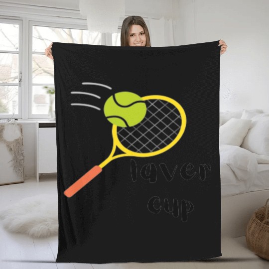 laver cup tennis Fleece Blankets