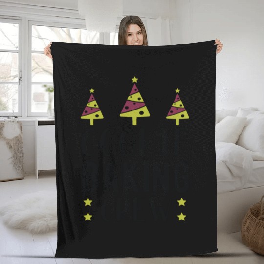 Cookie Baking Crew Fleece Blankets