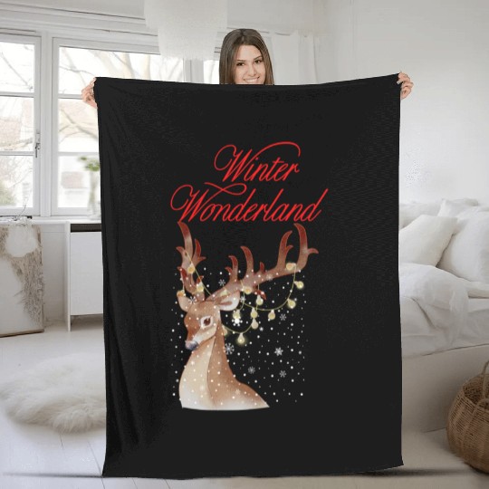 Winter Wonderland Fleece Blankets
