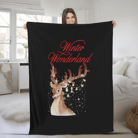Winter Wonderland Fleece Blankets