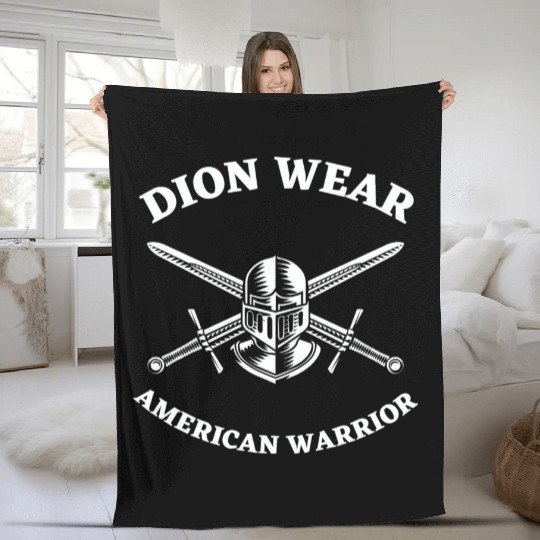 Dion Wear American Warrior Fleece Blankets