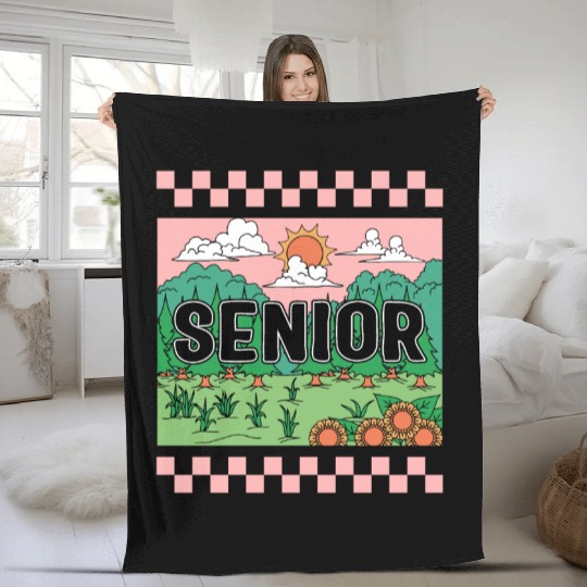 Graduation Fleece Blankets, Senior Class Of 2023 Gift End