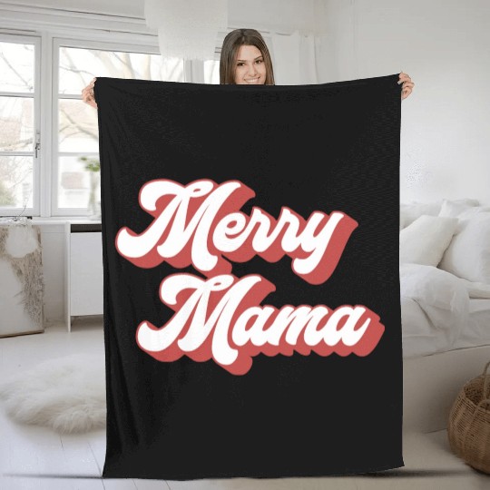 Merry Mama Fleece Blankets