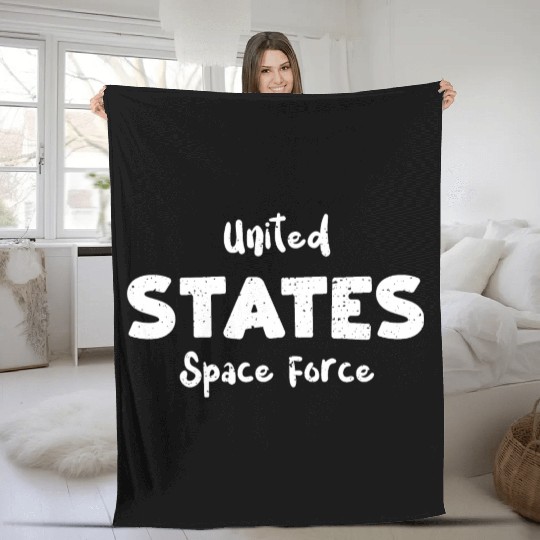 United States Space Force Fleece Blankets