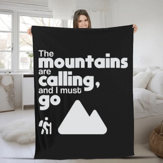 Go Camping Fleece Blankets