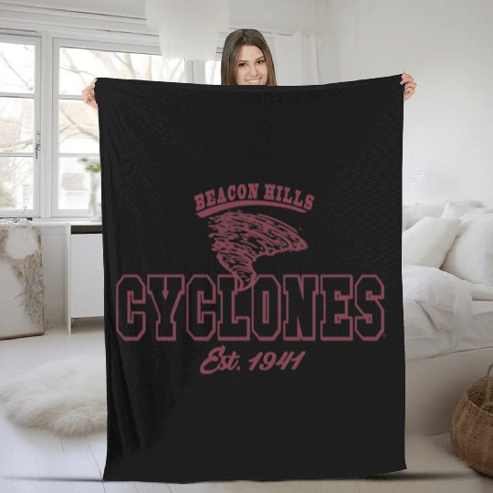 Beacon Hills Cyclones Team Spirit Fleece Blankets