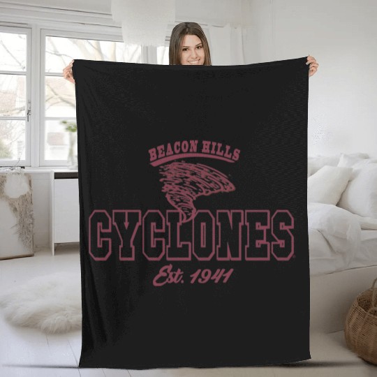 Beacon Hills Cyclones Team Spirit Fleece Blankets